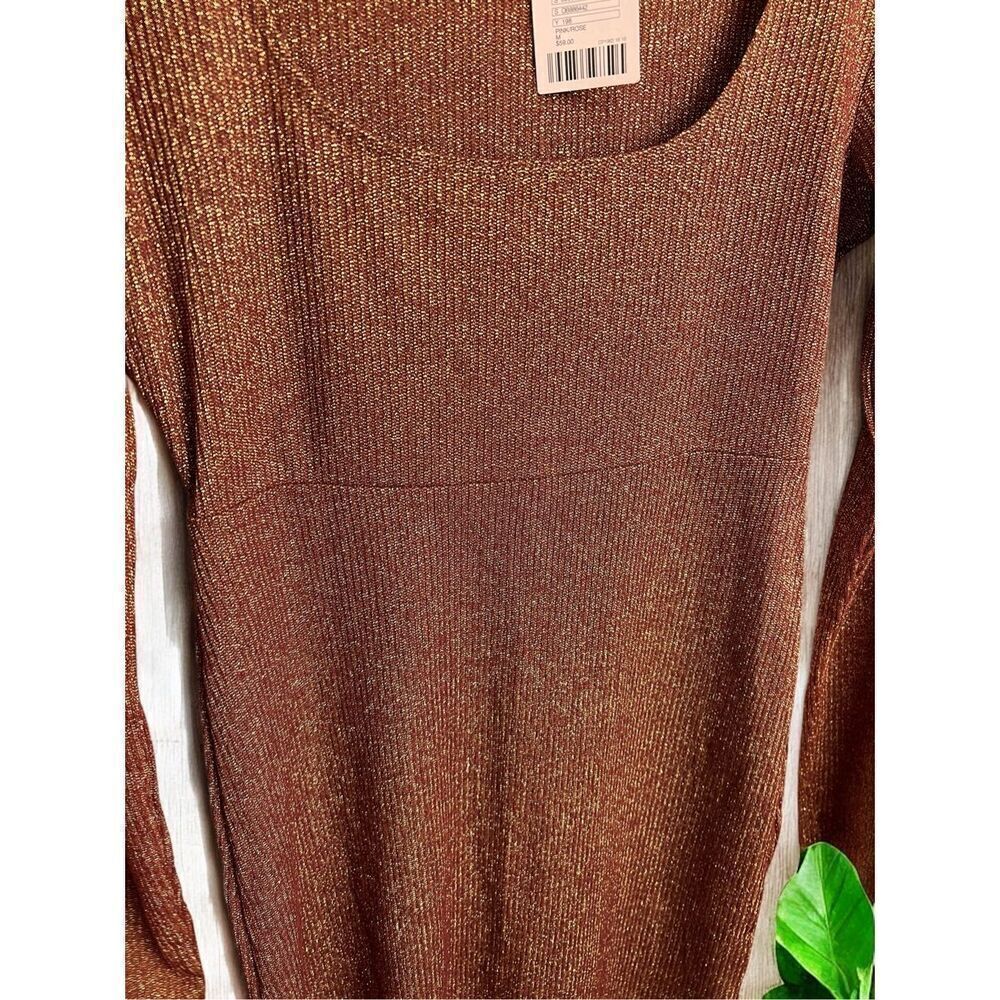 UO Urban Outfitters Hazel Square Neck Bodycon Dress New Years - Picture 5 of 14